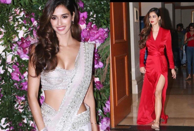 हॉट लुक के साथ दिशा पाटनी ट्रेडिशनल लुक में भी दिखती है ग्लैमरस